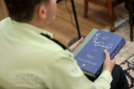 دیدار فرمانده حفاظت از شخصیت‌ها و دژبان فراجا با دکتر ولایتی