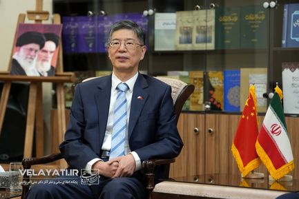 دیدار دکتر ولایتی با سفیر چین در تهران