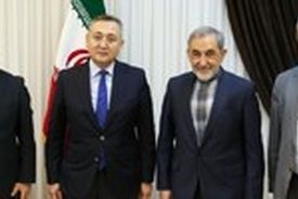 دیدار دکتر ولایتی با  رئیس شورای امنیت ملی قرقیزستان