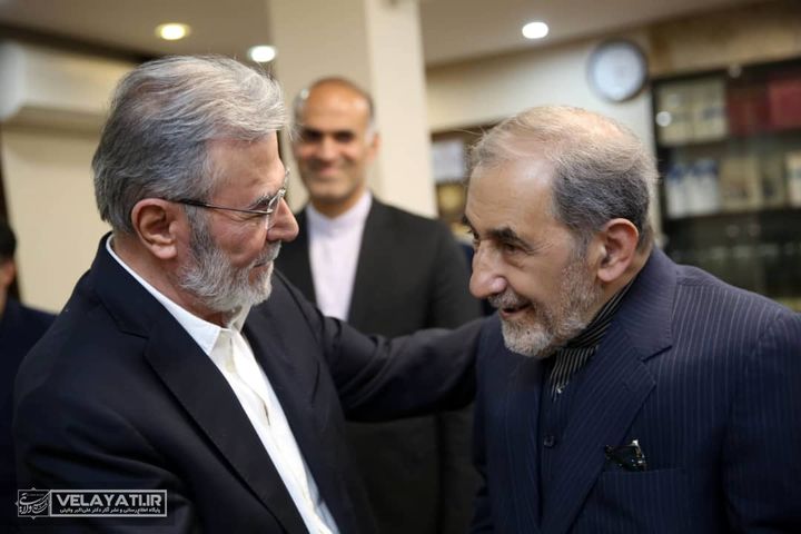 دیدار مشاور مقام معظم رهبری در امور بین‌الملل با دبیر کل جنبش جهاد اسلامی فلسطین