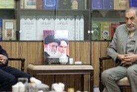 دیدار دکتر ولایتی با دکتر سیمایی صراف وزیر محترم علوم، تحقیقات و فناوری