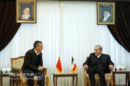 دیدار دکتر ولایتی با هیأتی از آکادمی علوم اجتماعی چین