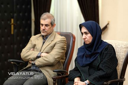 دیدار دکتر ولایتی با پرستاران بیمارستان مسیح دانشوری